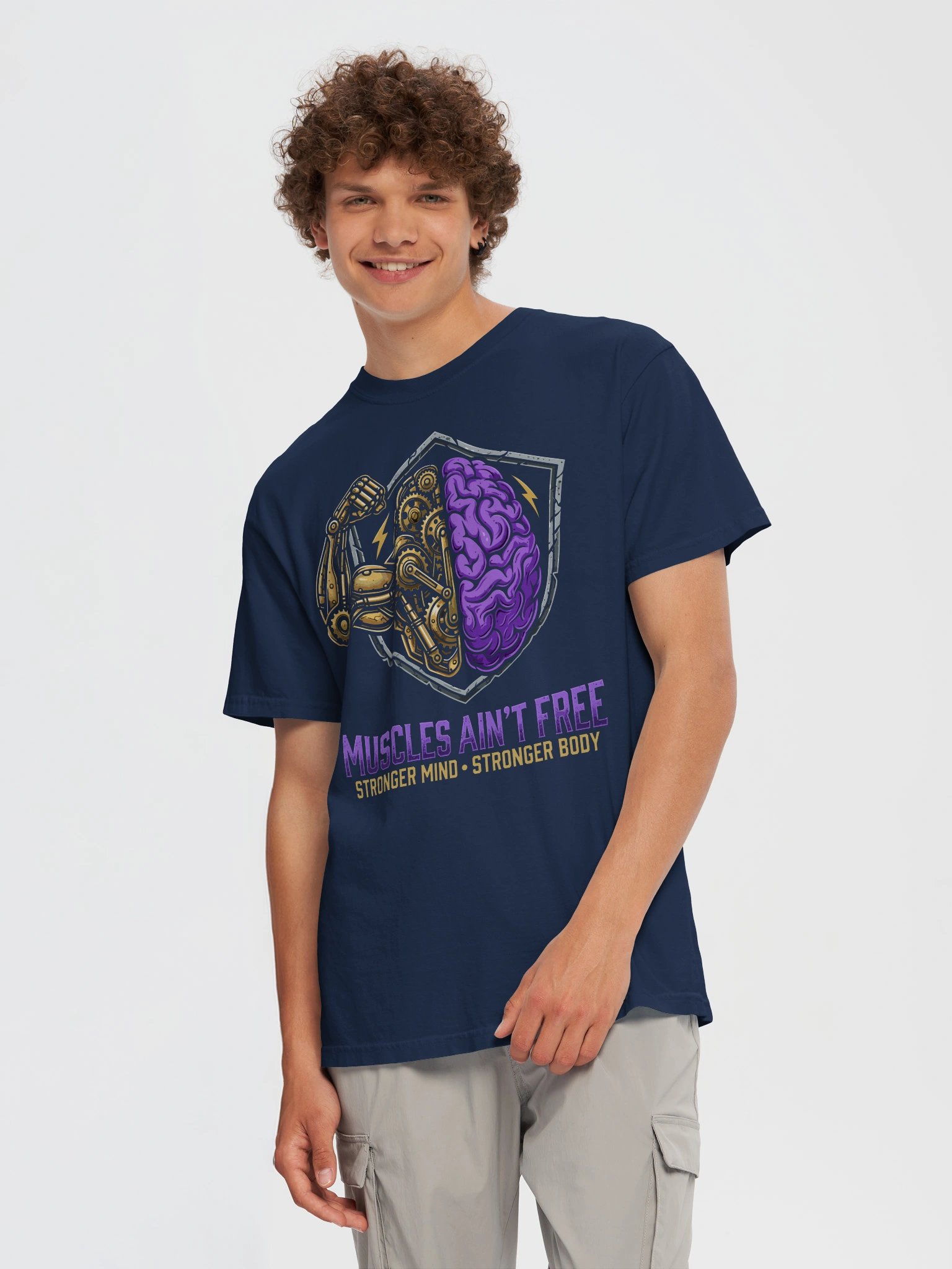 The "Stronger Mind, Stronger Body" Flagship Tee product image (5)