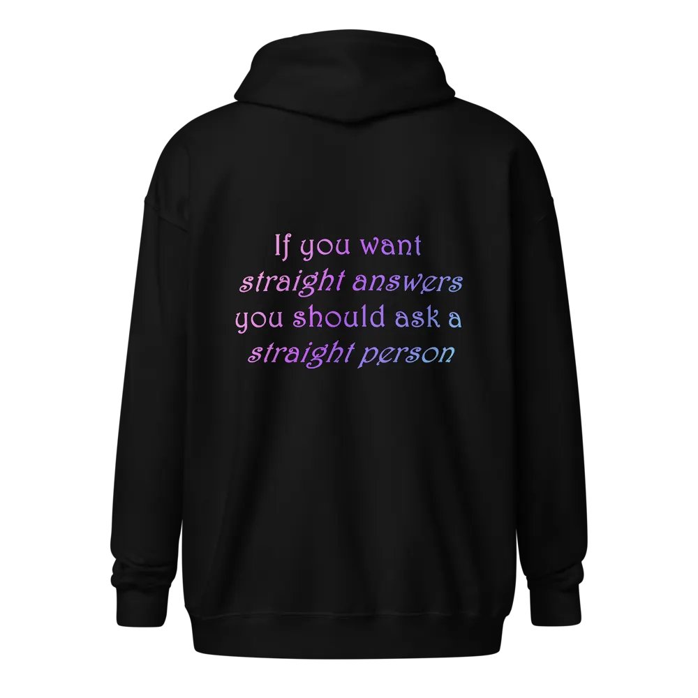 Straight Answers Hoodie product image (1)