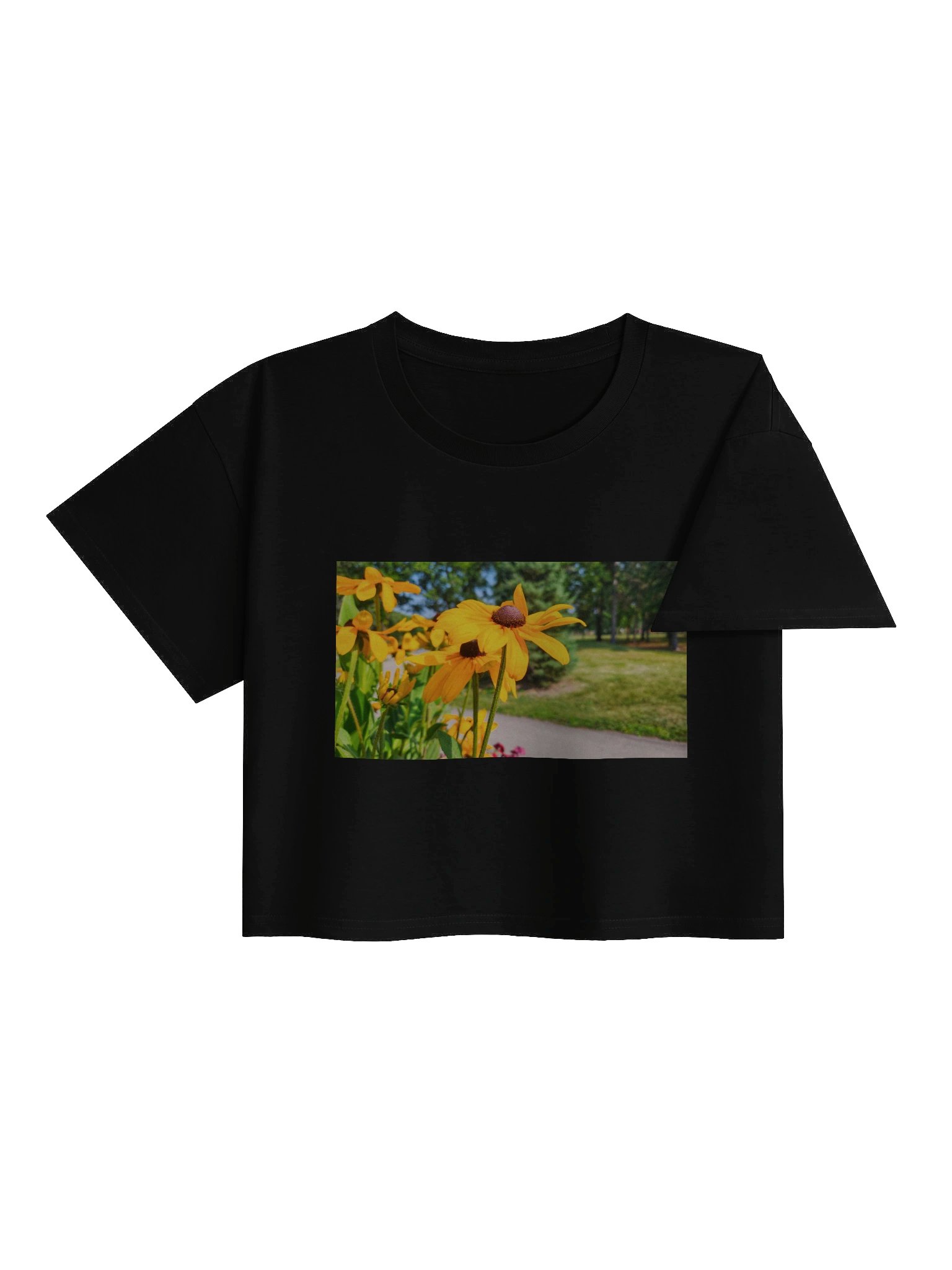 Sunshine in Bloom Crop Top product image (4)