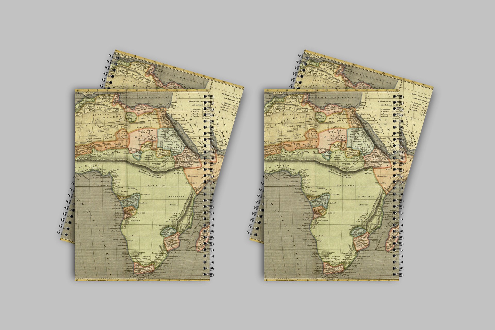 World Traveler Notebook Cover: South Atlantic Ocean product image (5)