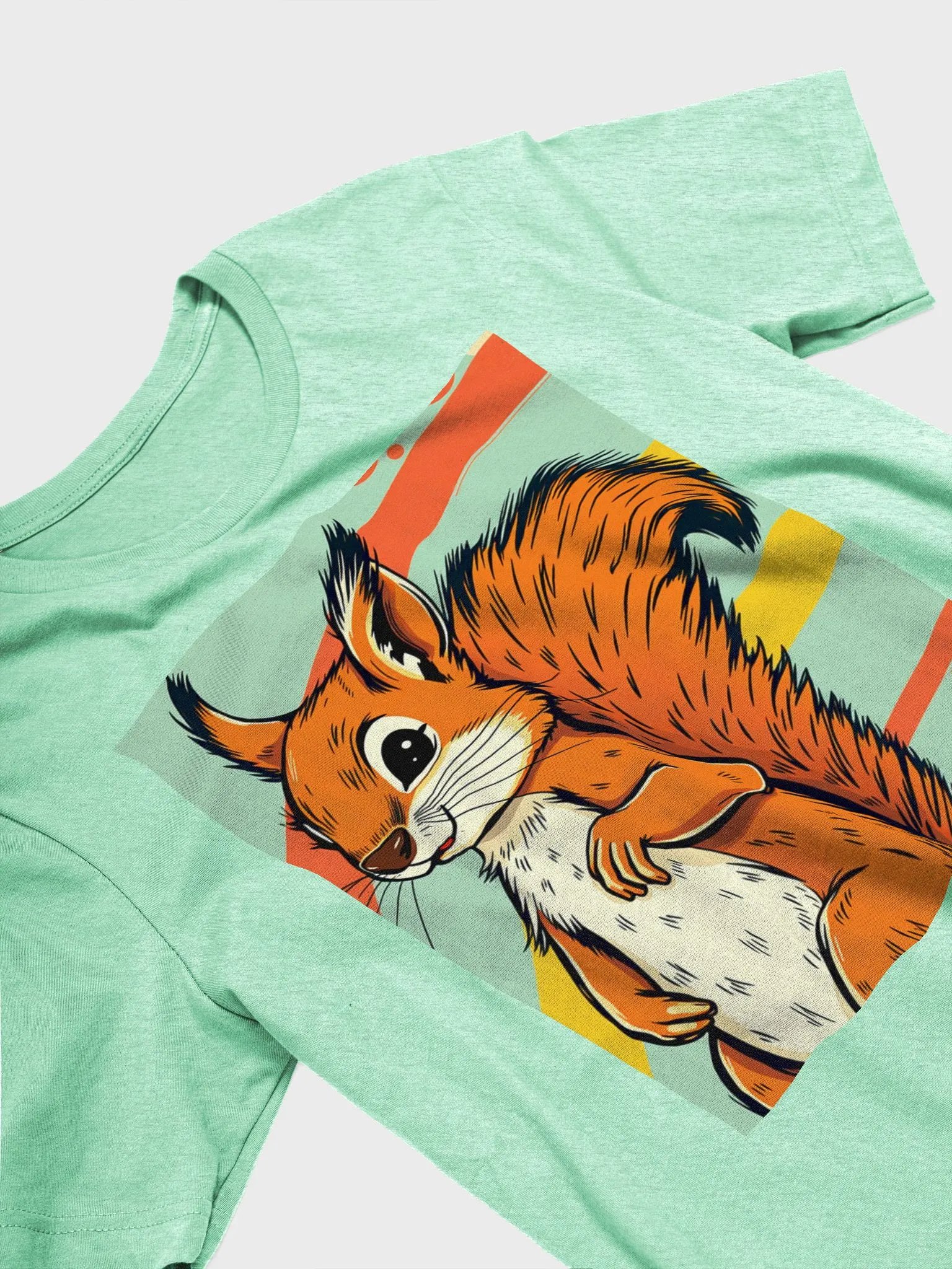 Cutesy Red Squirrel Supersoft Tee product image (3)