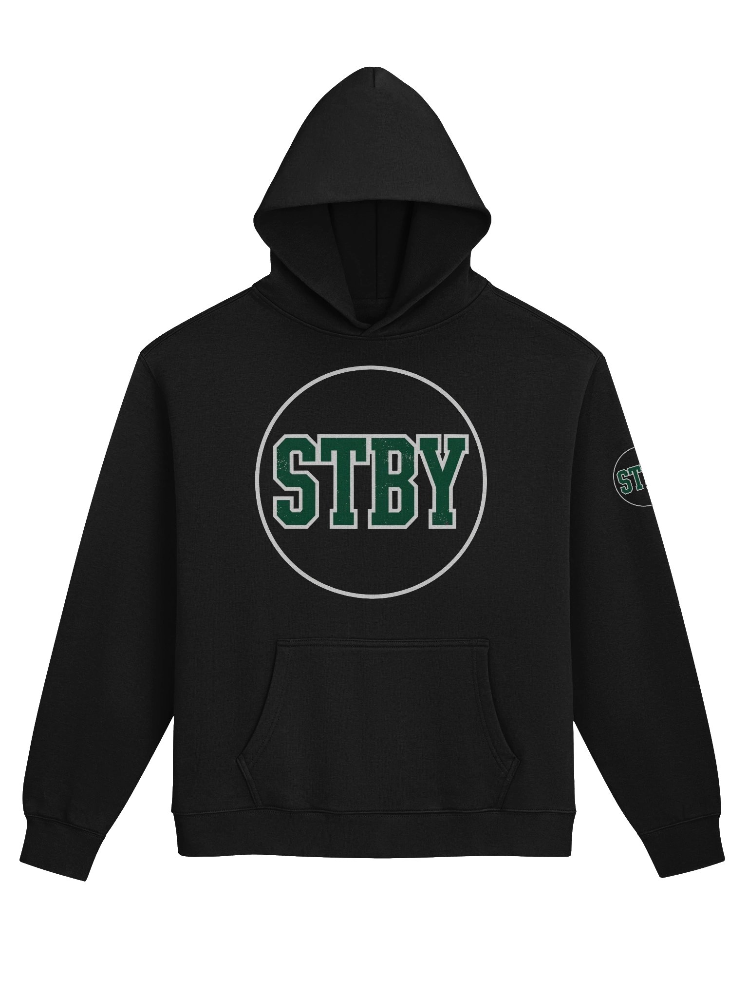 STBY Collegiate Green Hoodie product image (2)