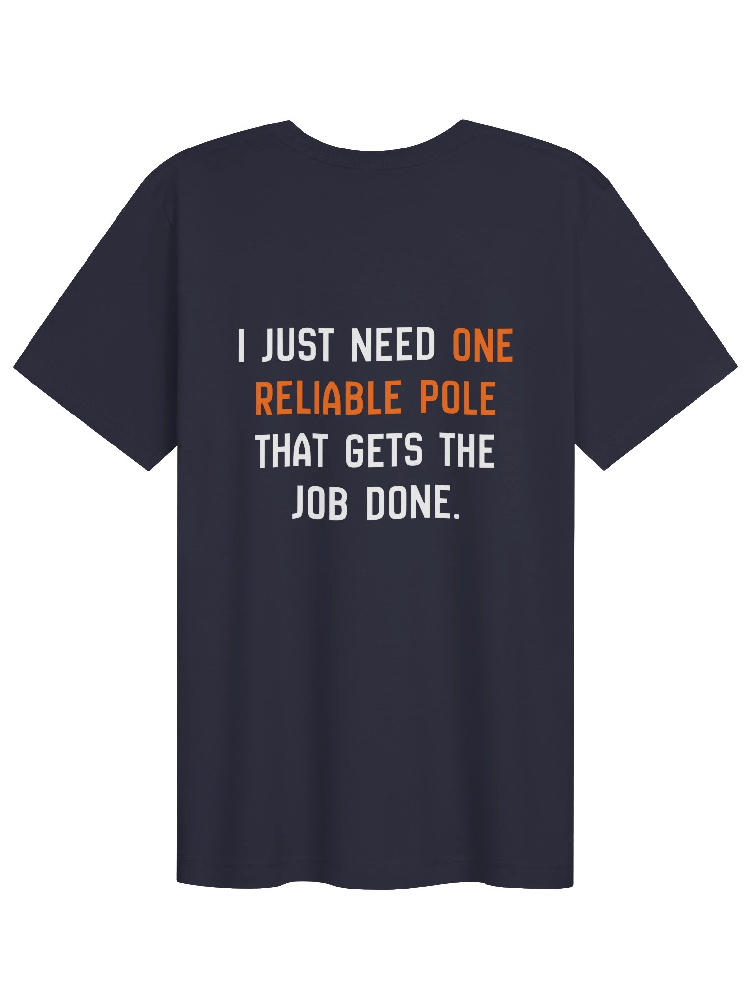 One Reliable Pole Tee (Navy) product image (2)