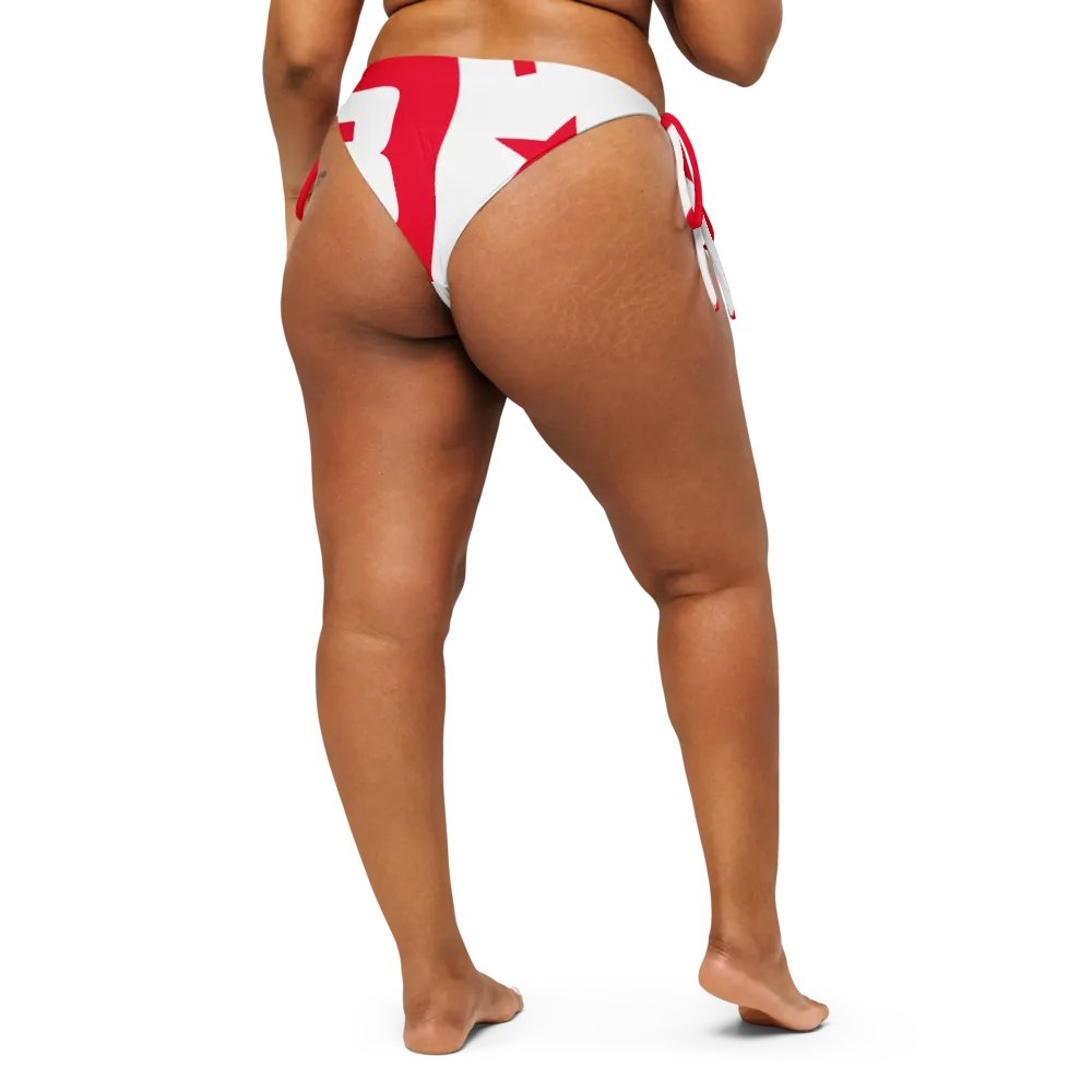 IFBNewsfeed.Org's All-Over Print Recycled String Bikini Bottom product image (7)