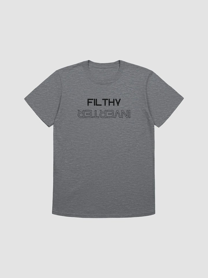 FILTHY INVERTER BLACK FONT T-SHIRT product image (1)