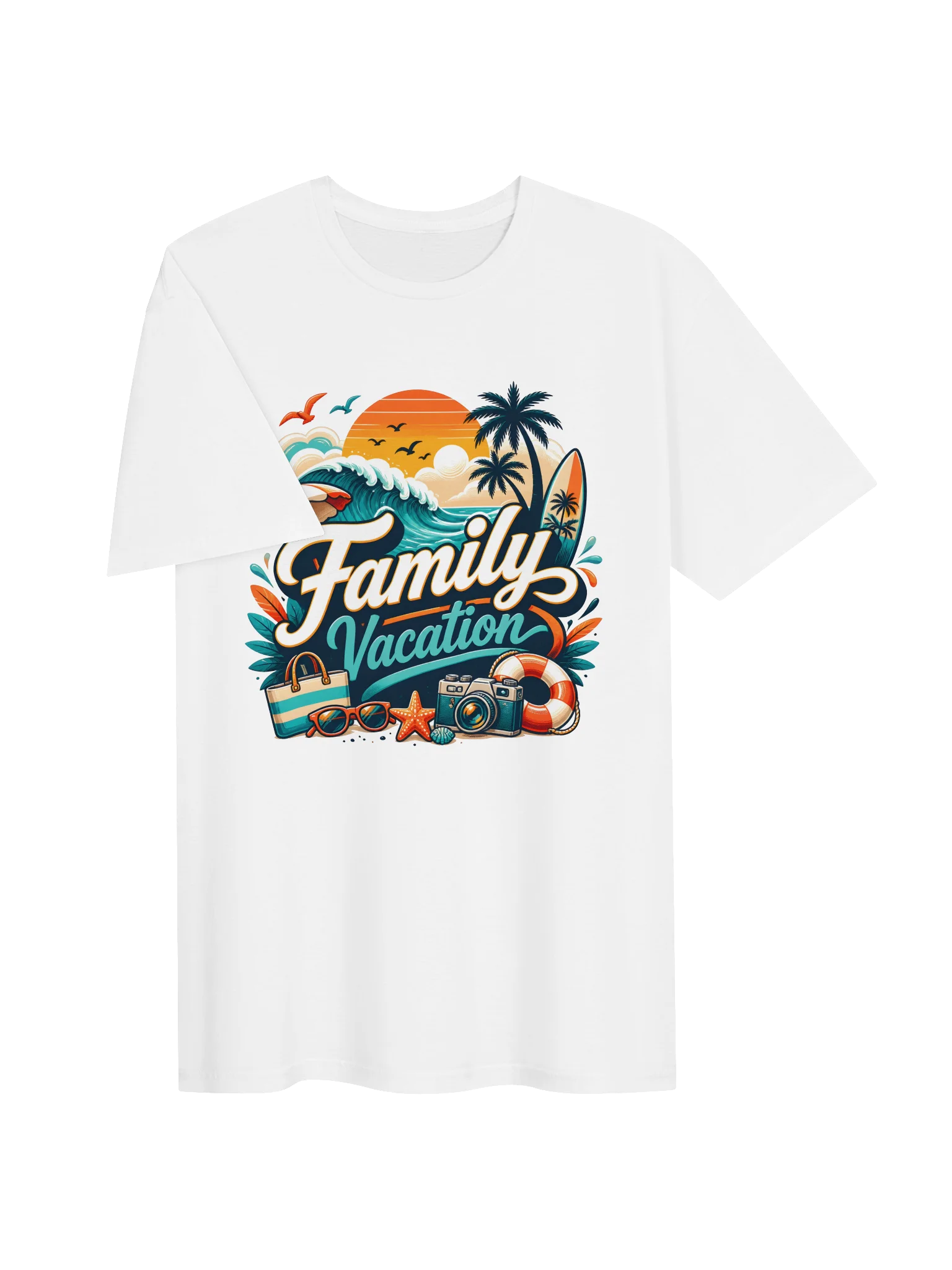 Surf and Sand Family Vacation Tee product image (3)