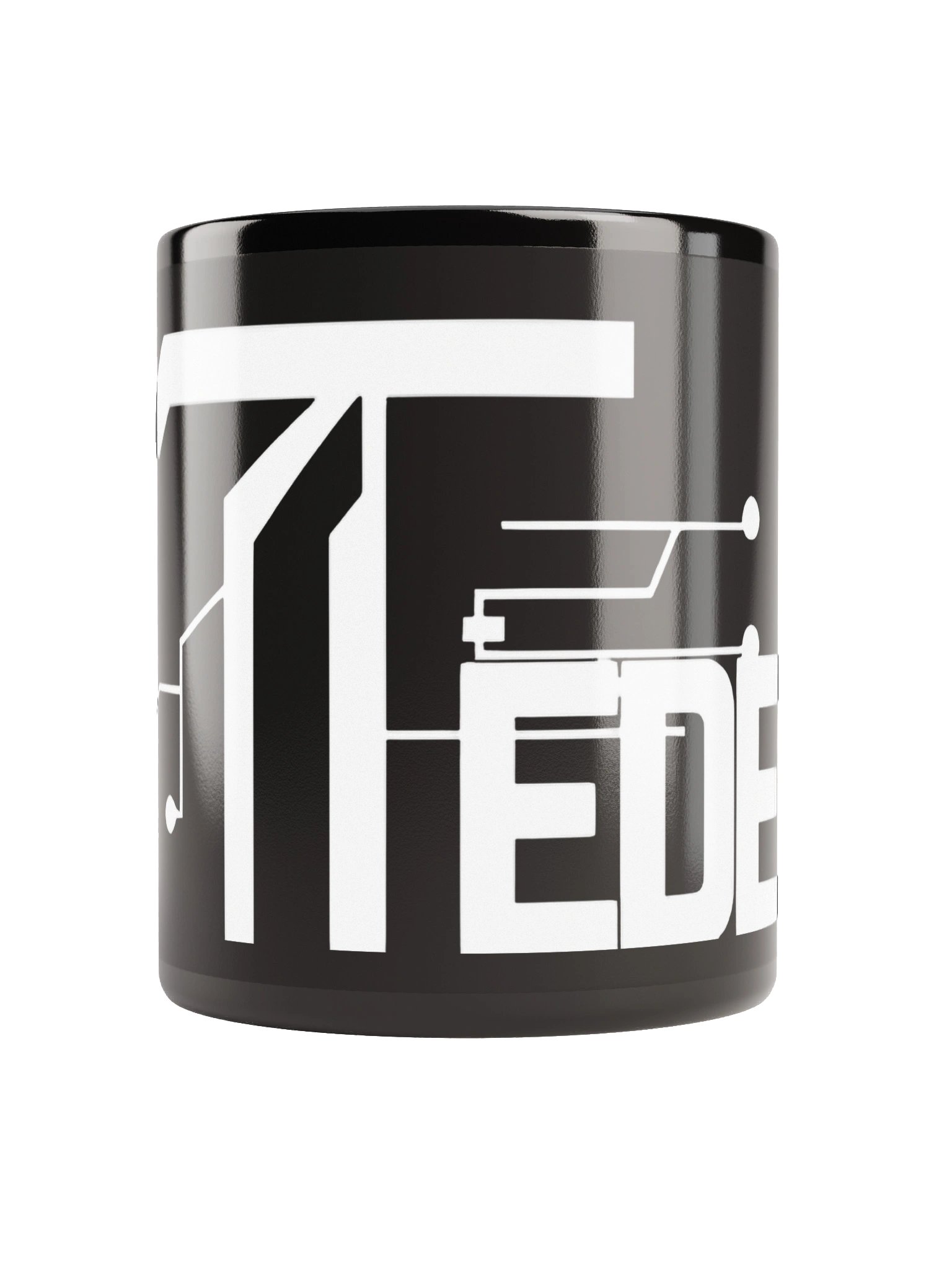 Tedeca Arrow Black Glossy Mug product image (10)