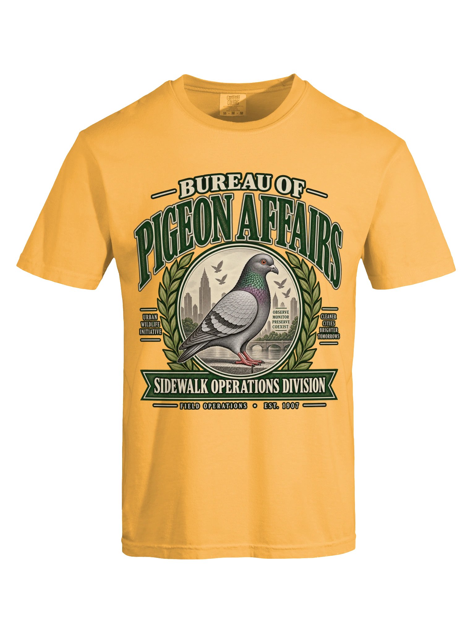 Bureau of Pigeon Affairs Heavyweight Tee product image (35)