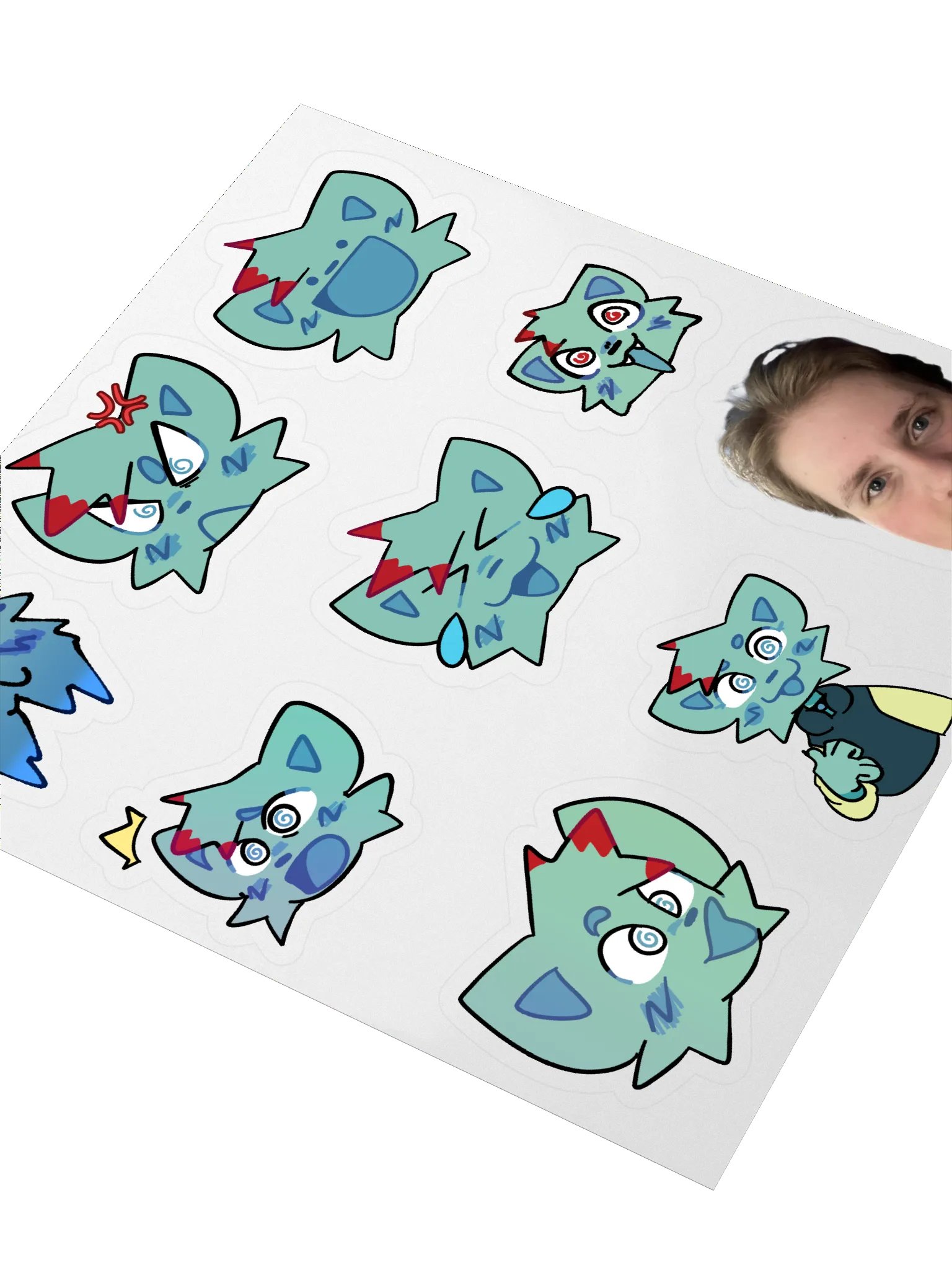 Lucky Emote Stickers Vol. 1 product image (3)