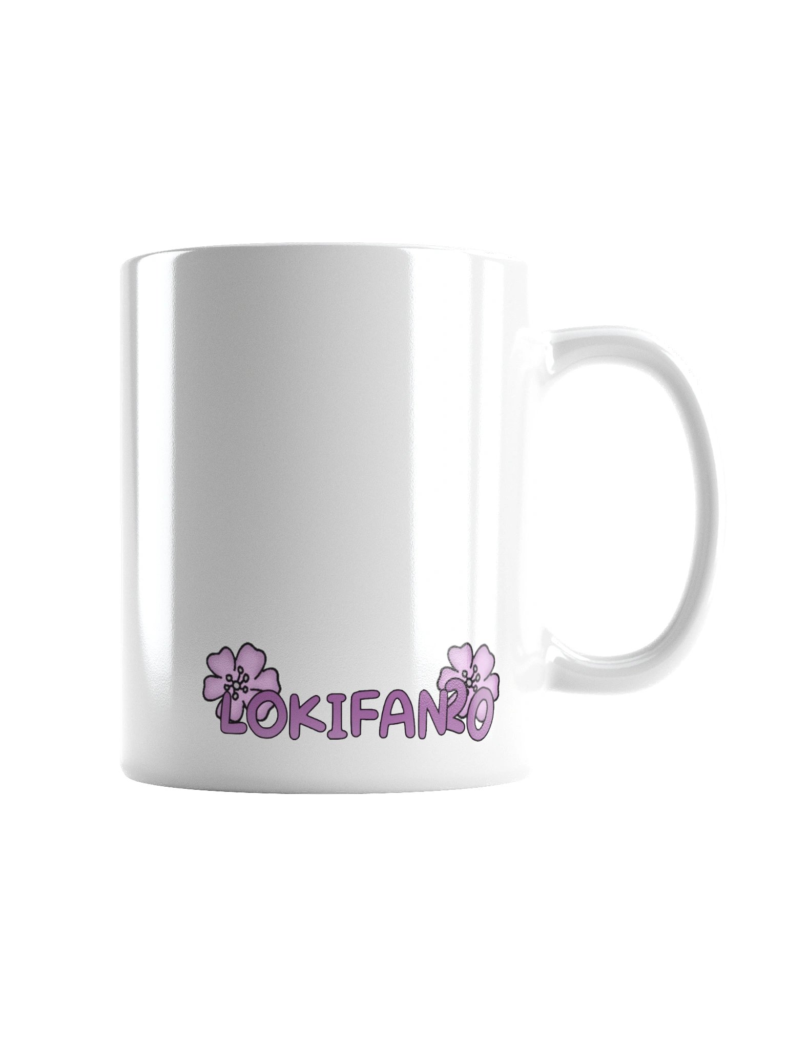 loki drawing white mug product image (2)