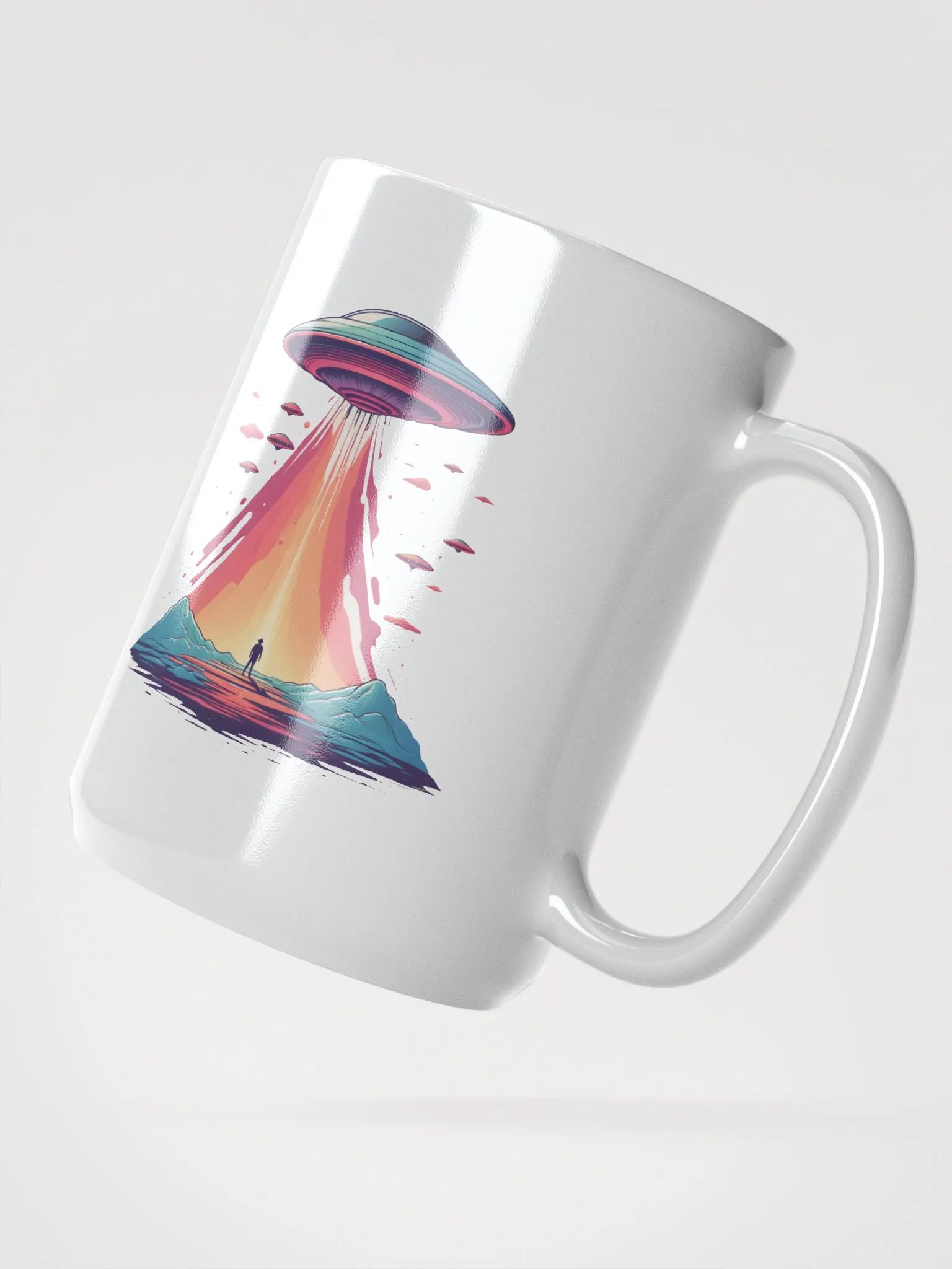 Abduction Beam UFO Mug product image (2)