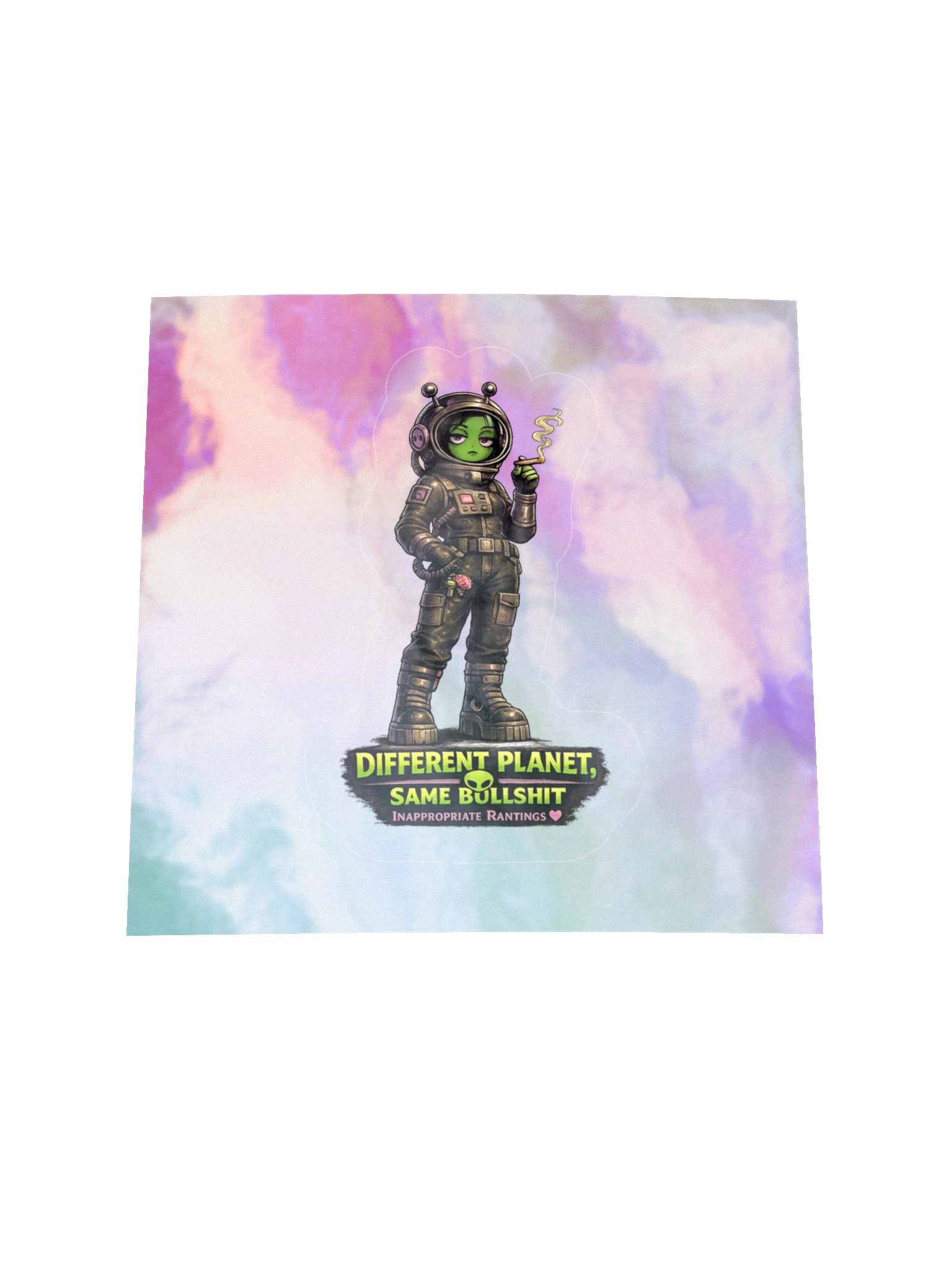 Different Planet, Same Bullshit Sticker Sheet product image (1)