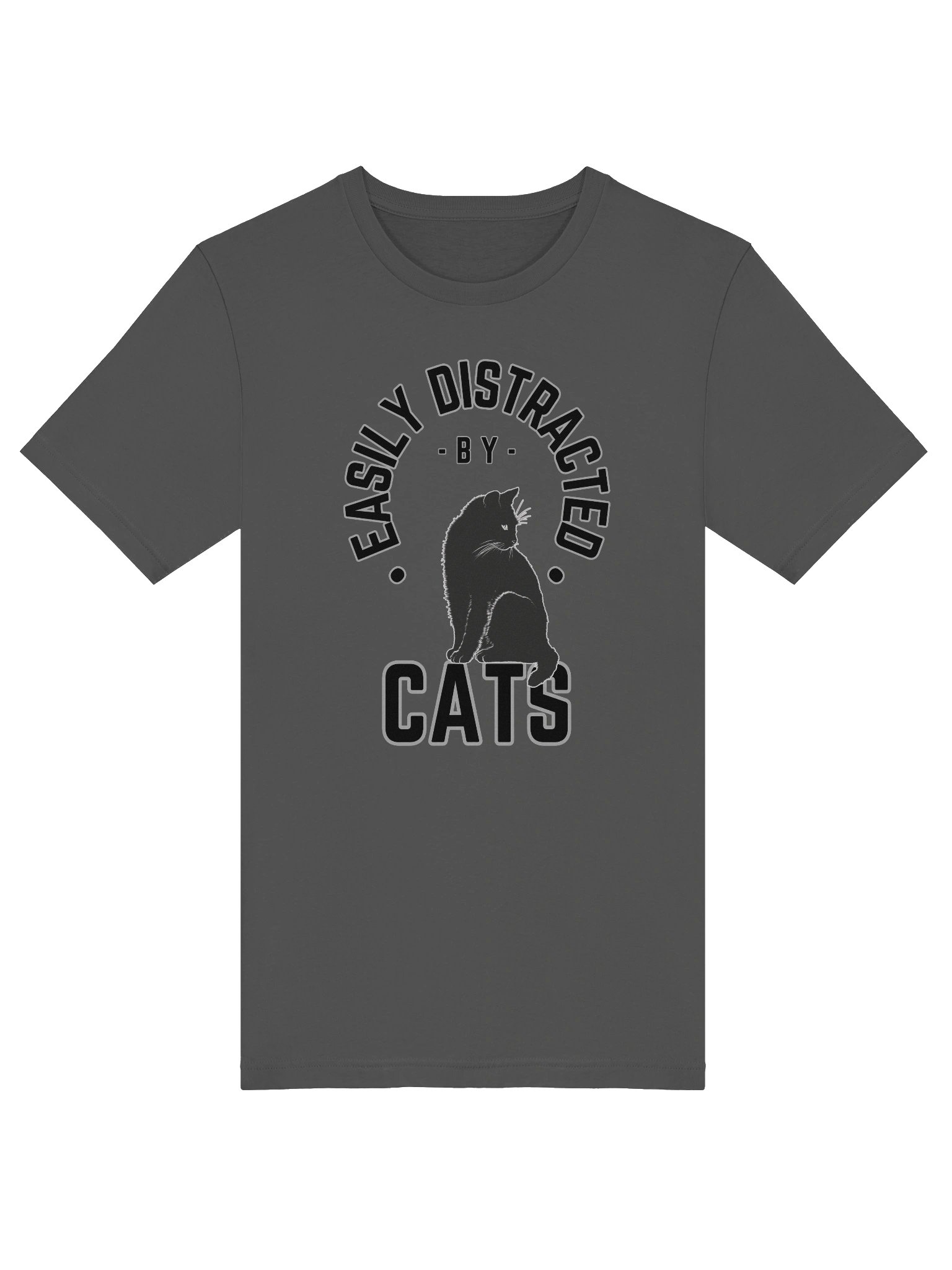 Easily Distracted by Cats T-Shirt product image (6)
