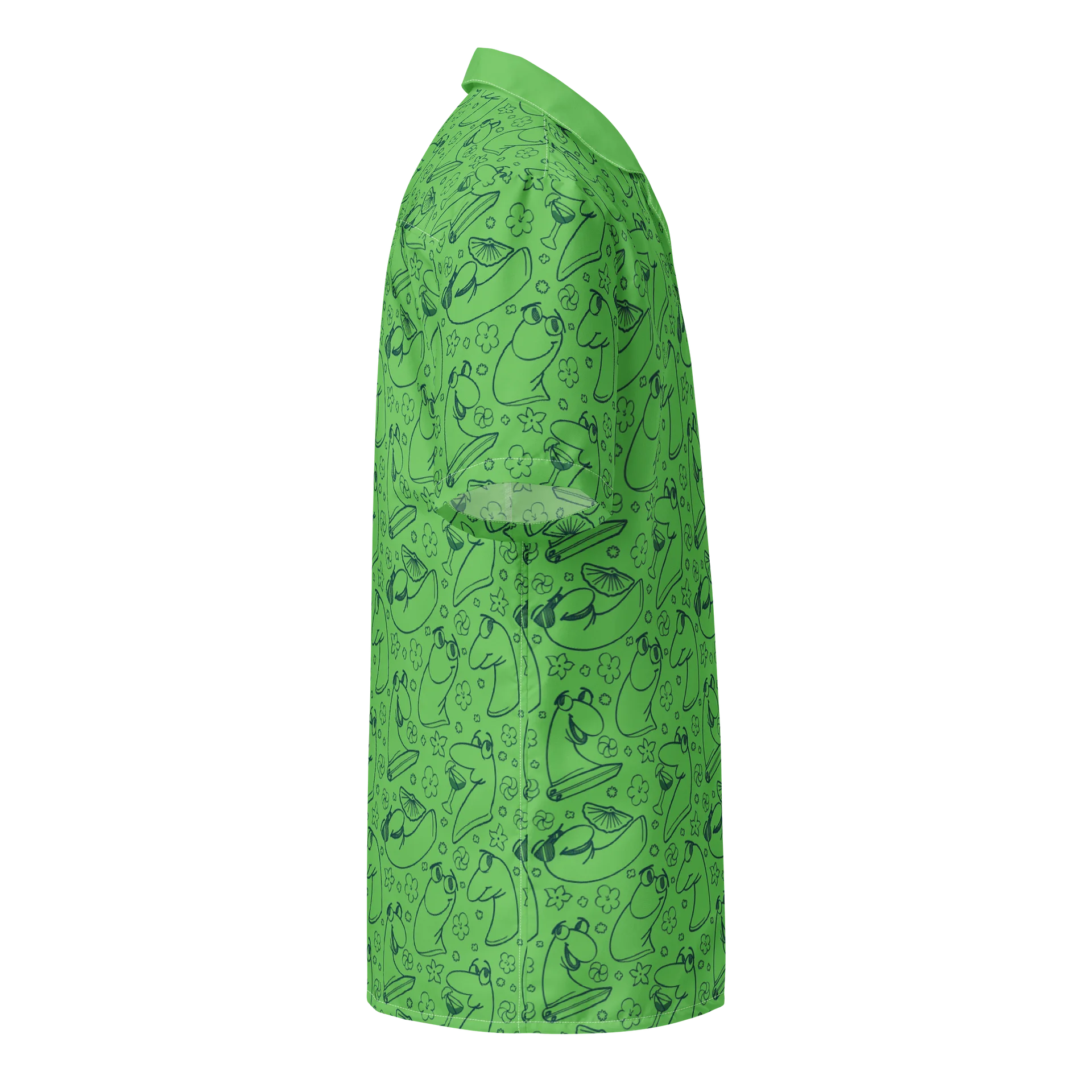 Summer Goragle Hawaiian Shirt (Green) product image (4)
