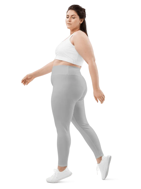 Minimalist All-Over Print Plus Size Leggings product image (2)