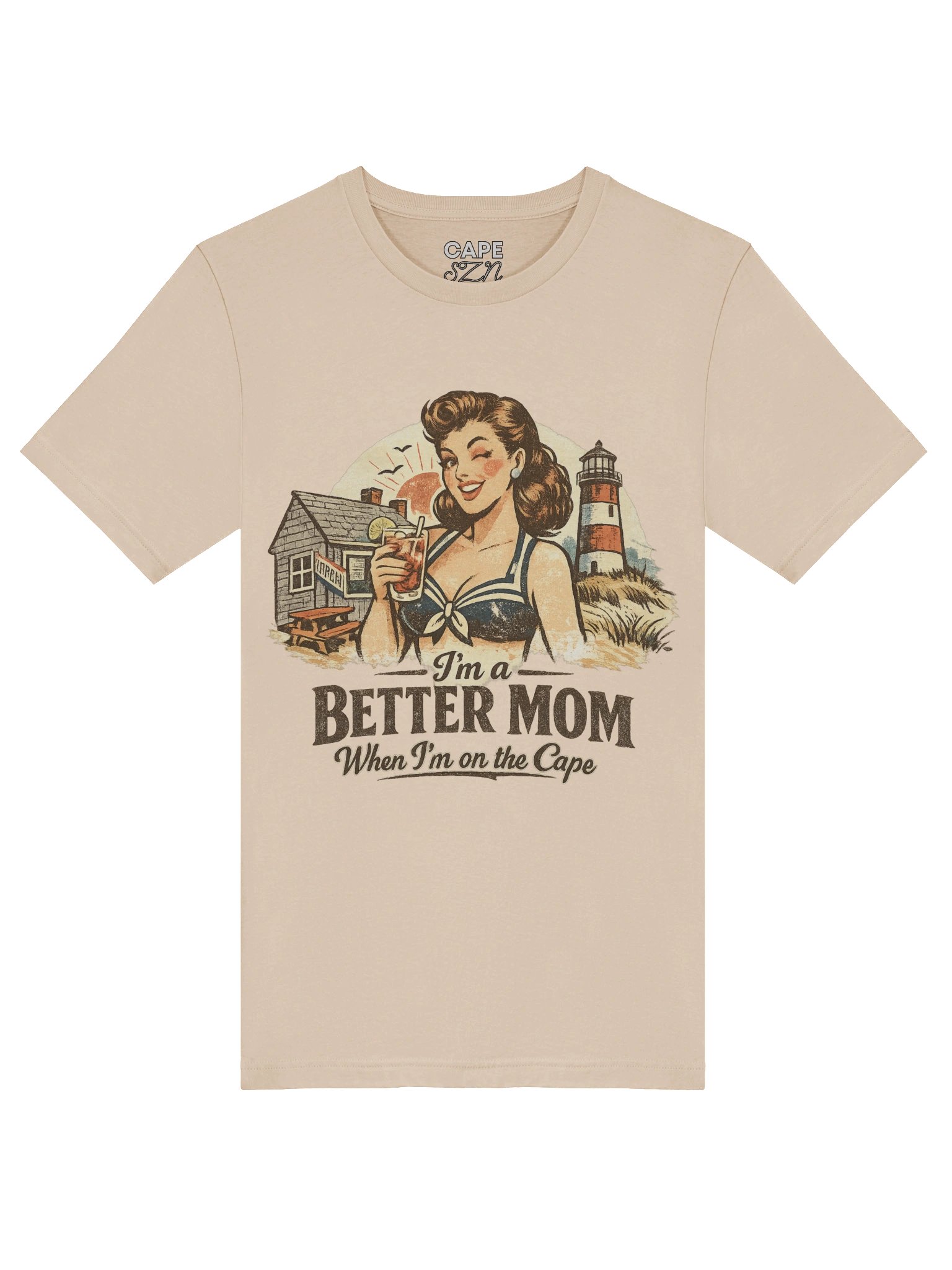I'm a Better Mom on the Cape T-Shirt product image (5)