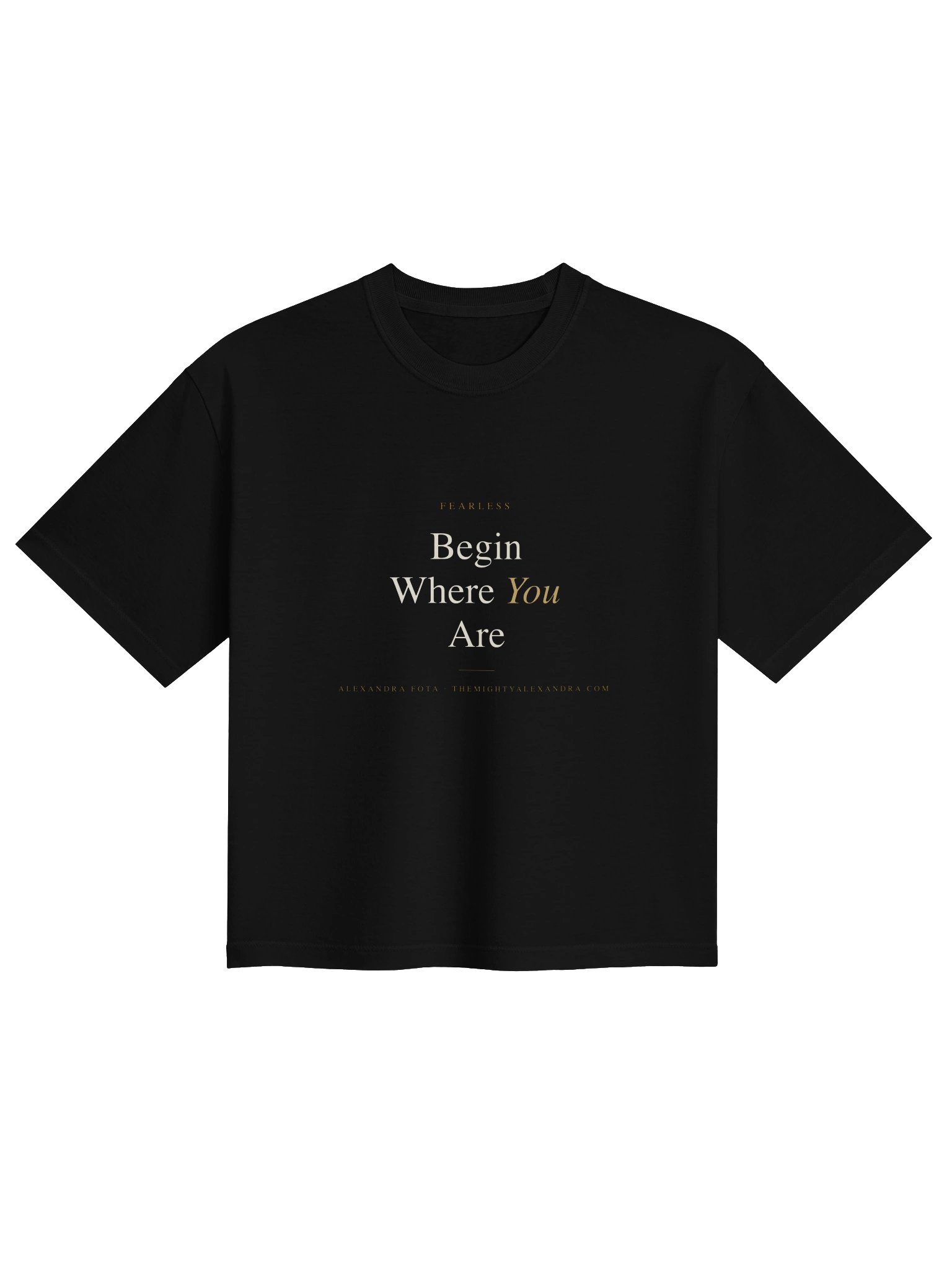 Begin Where You Are — Women's Tee product image (2)