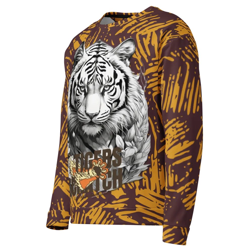 Wild Tiger Roar Recycled Sweatshirt product image (11)