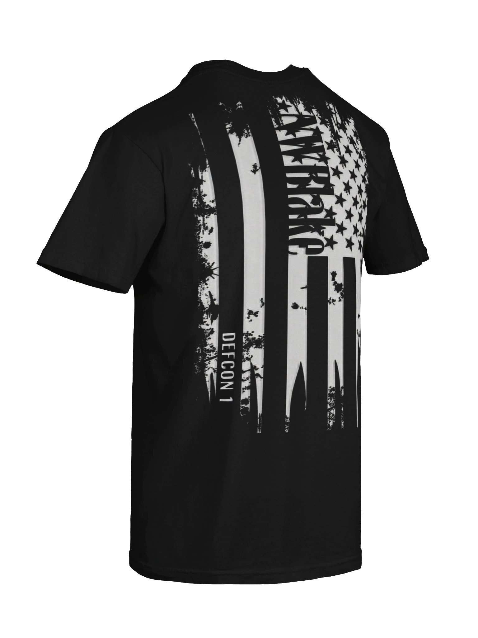 NWBlake's DEFCON 1 Black Comfort Colors T-Shirt product image (8)
