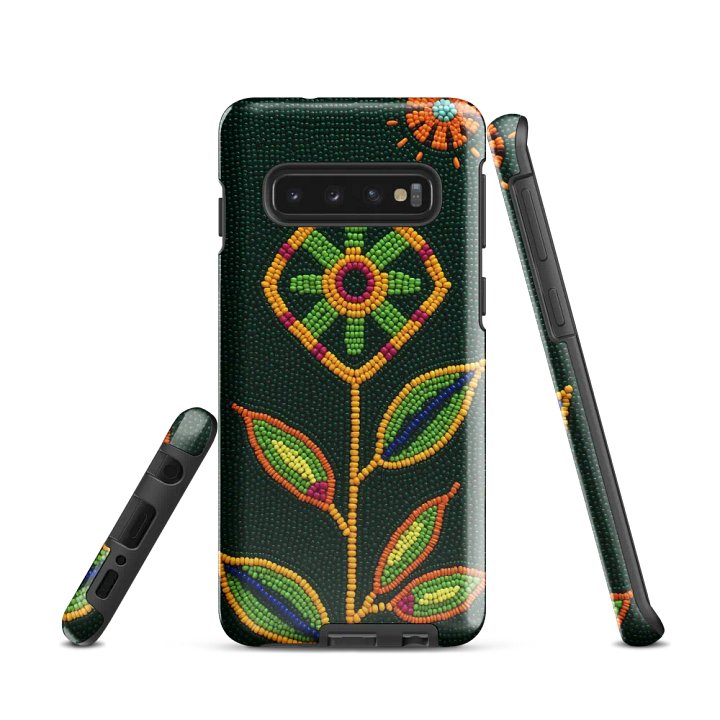 Flower Faux-Beadwork Tough Case product image (1)