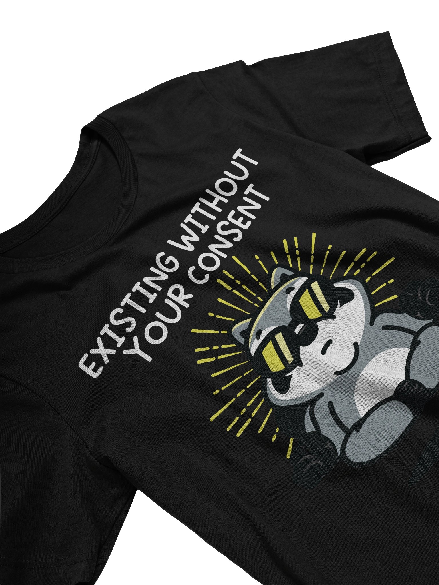 Existing Without Your Consent Men's T-Shirt (Members Only) product image (3)