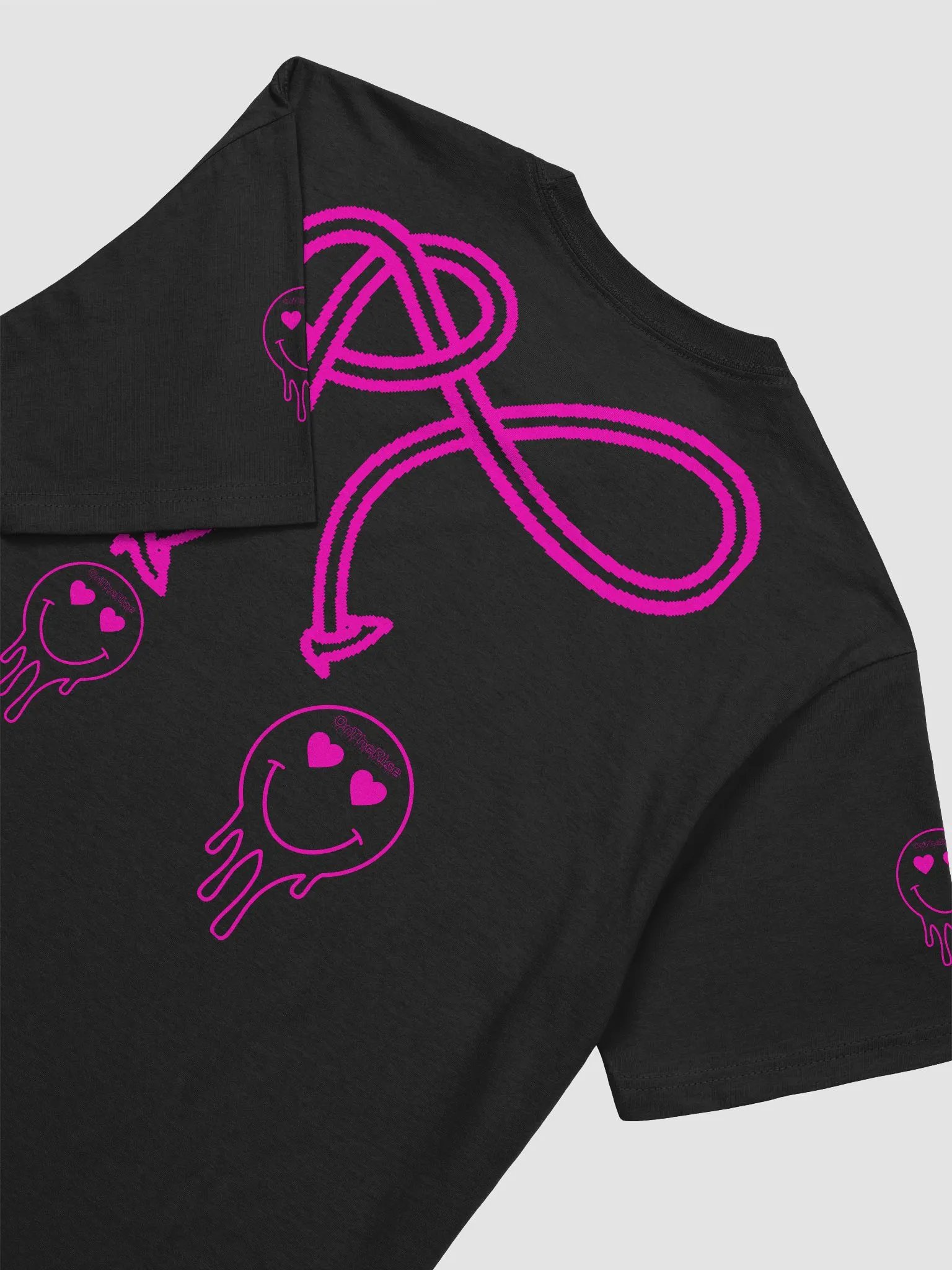 Pink Smiley Face Tshirt product image (59)