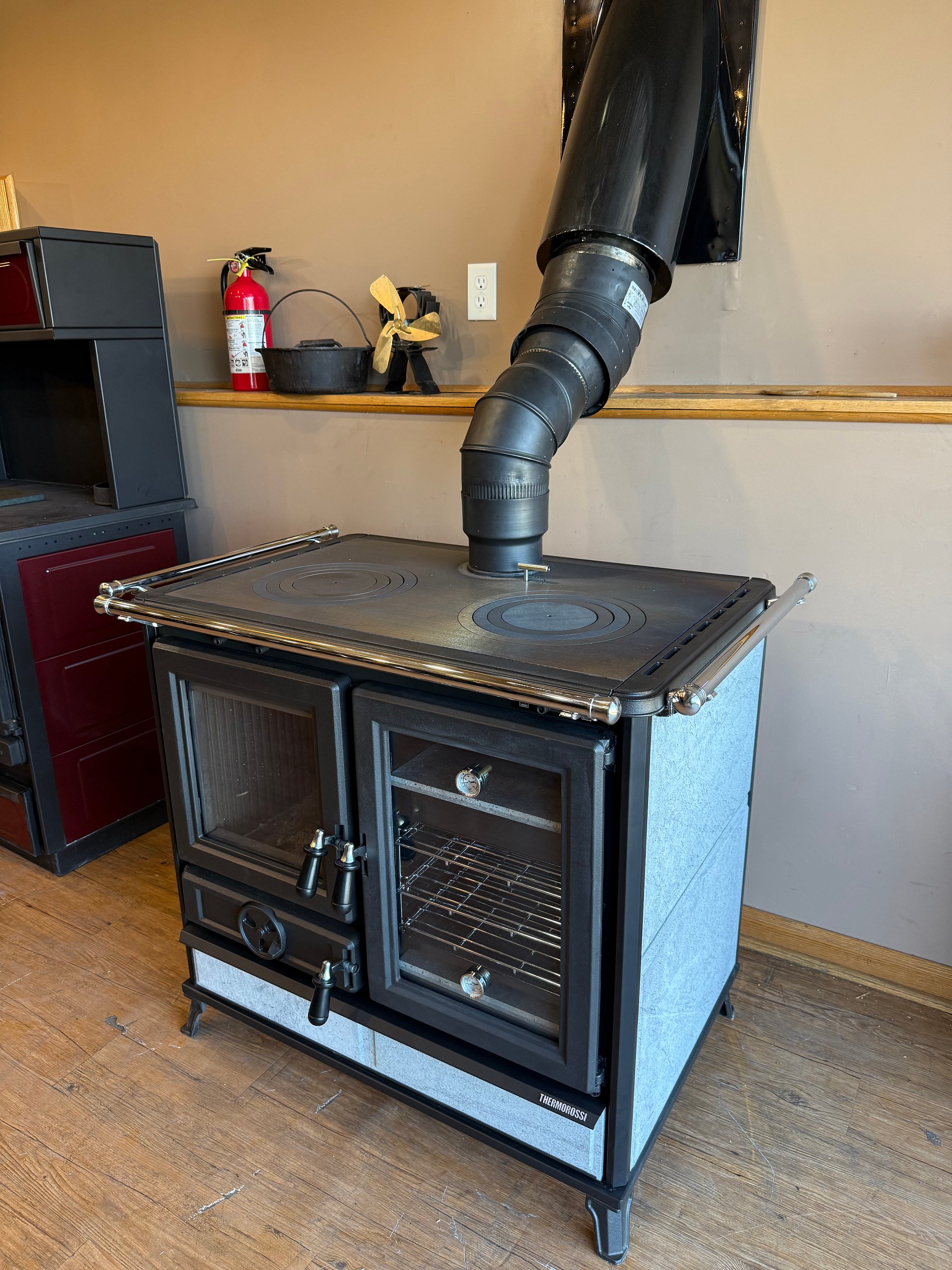 Thermorossi Margherita Soapstone Wood Cook Stove Dual Oven product image (9)