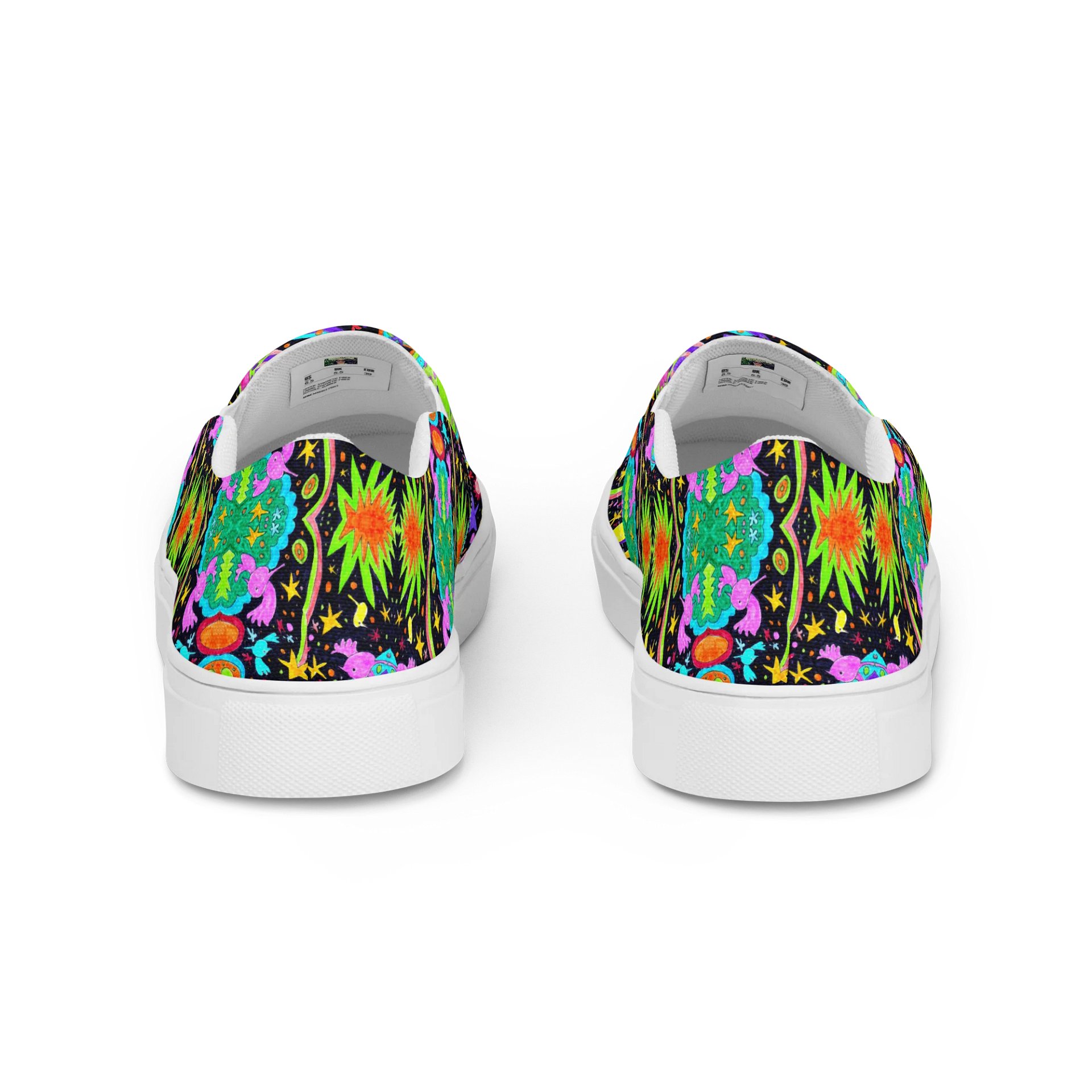 Cosmic Psychedelic Harmony Slip-Ons product image (4)
