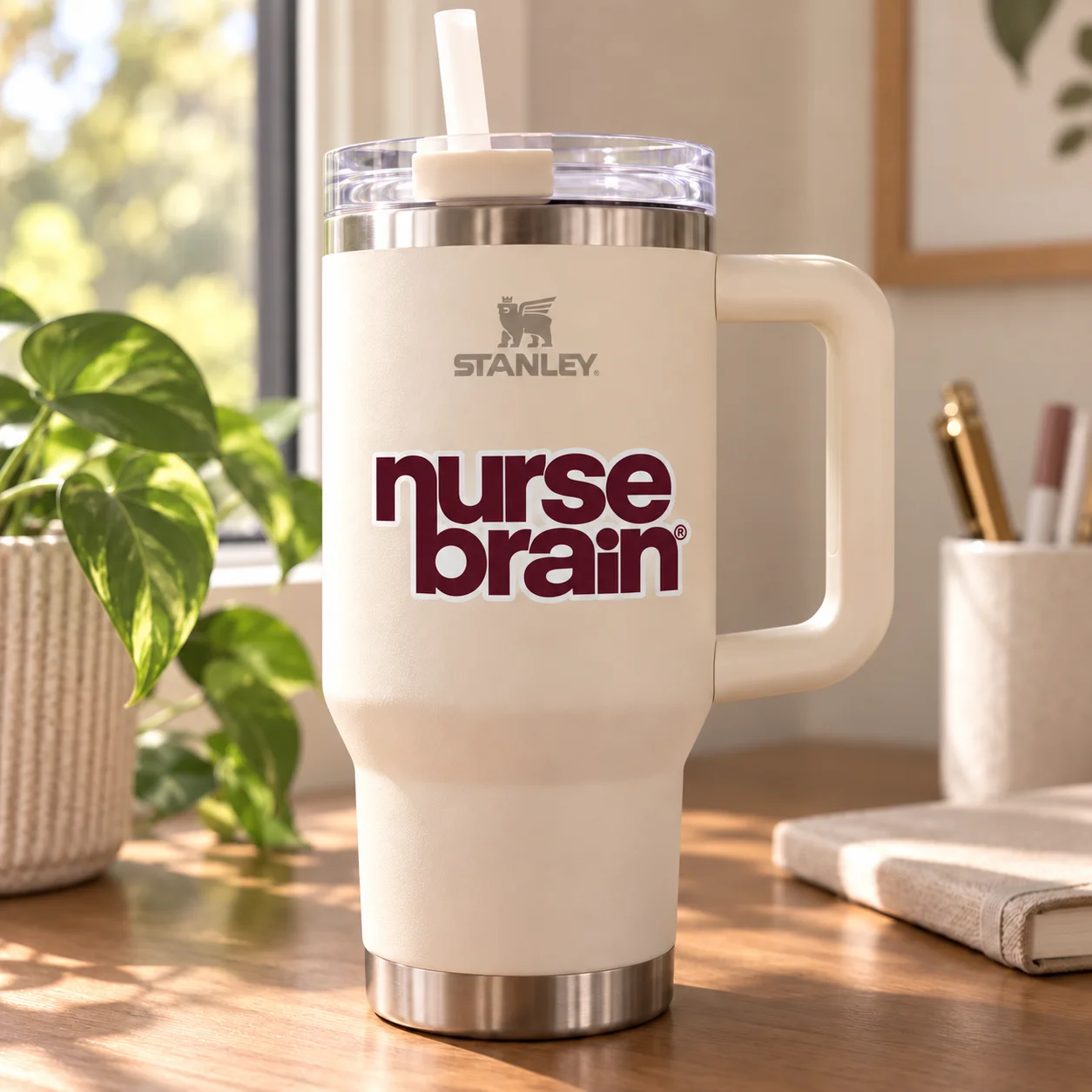 NurseBrain® Stacked Sticker product image (3)