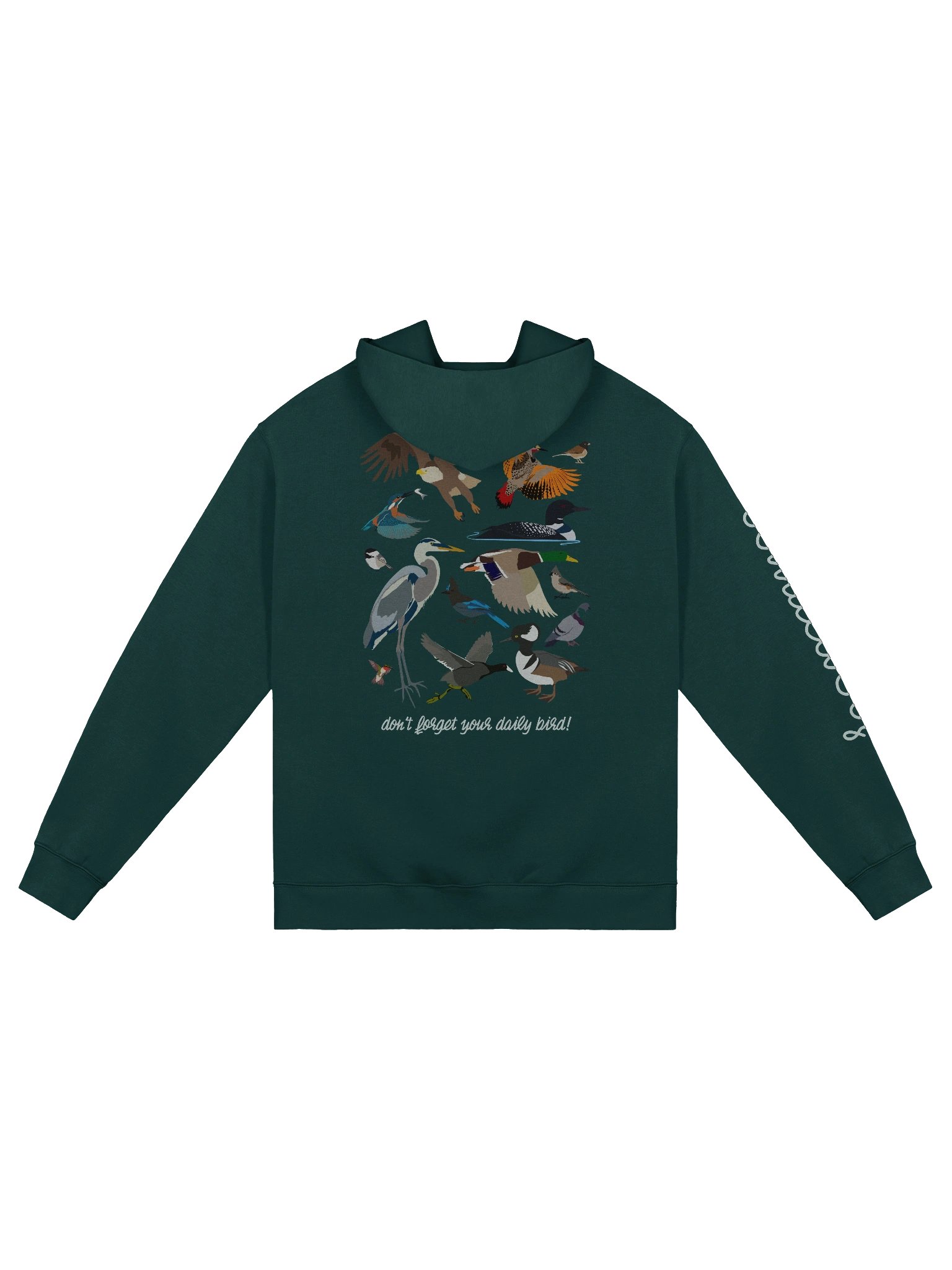 daily bird - hoodie | pigeon variant product image (3)