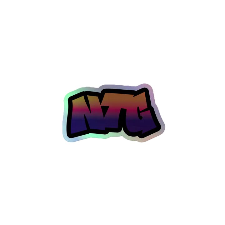 NTG Graffiti Hollow Sticker product image (1)