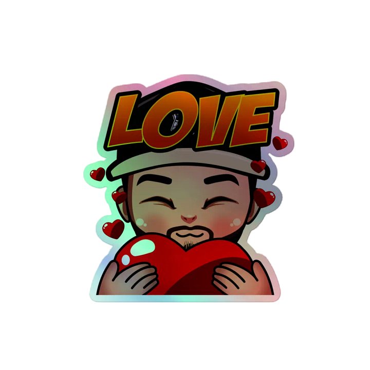 Love Holographic Sticker Sheet product image (2)