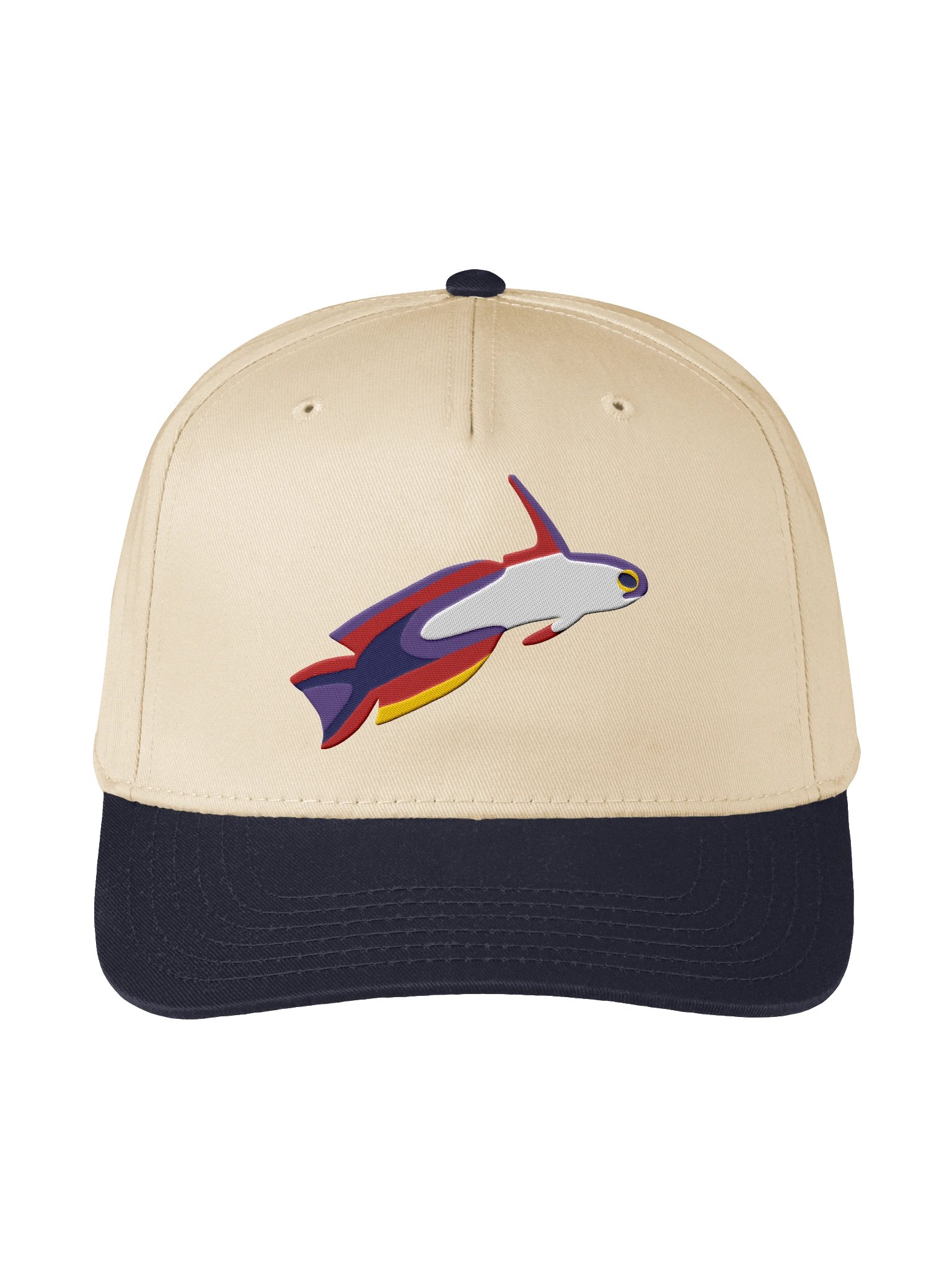Purple Firefish Goby Embroidered Mid-Profile Baseball Cap | Saltwater Reef Fish Hat product image (5)