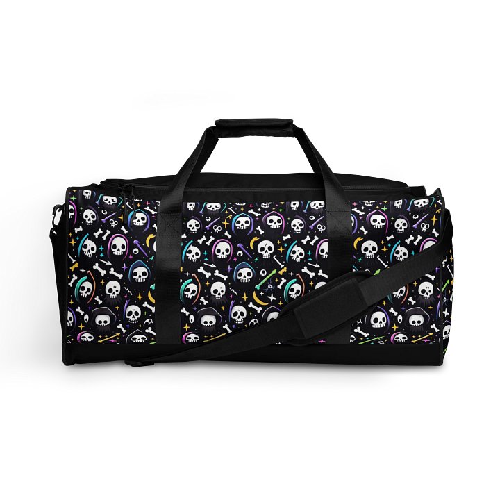 Midnight Bones All-Over Duffle Bag product image (1)