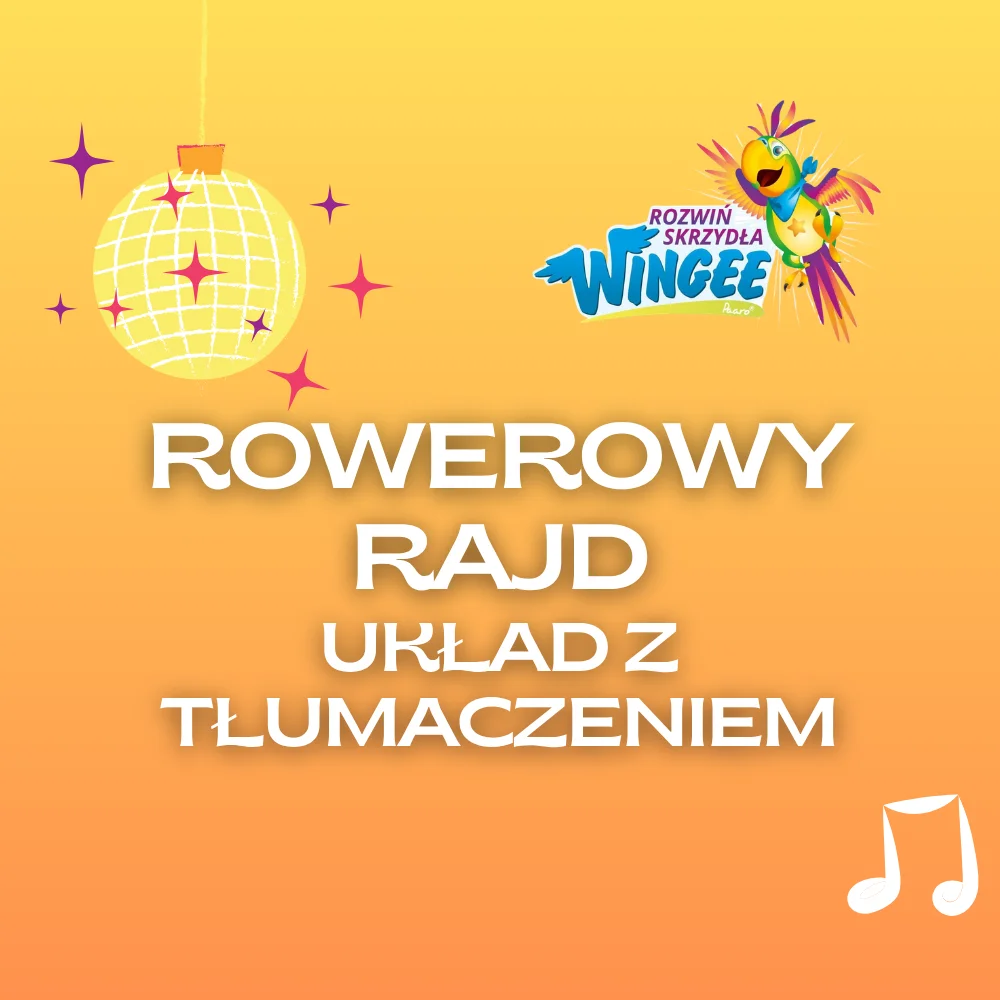 Rowerowy rajd - układ taneczny z tłumaczeniem product image (1)