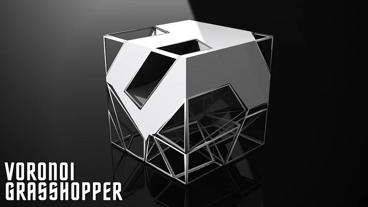 Voronoi 3d Parametric Facade Design Grasshopper Rhino Files Download product image (1)