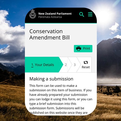 If you use NZ public land to recreate, please submit opposition to this!
Trampers, fishermen, hunters, swimmers, bikers and a...
