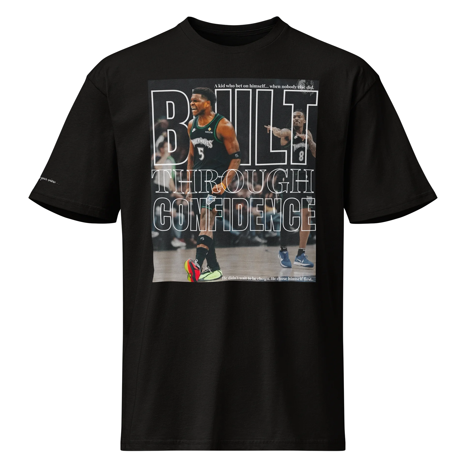 Priority Exclusives: BUILT THROUGH CONFIDENCE Tee product image (1)