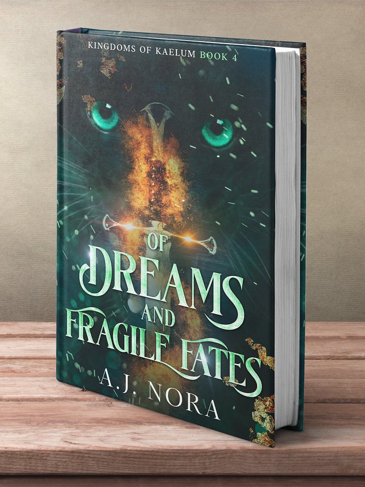 Of Dreams and Fragile Fates Signed Paperback (Kingdoms of Kaelum #4) product image (1)