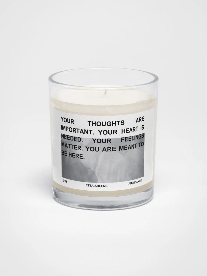 Love & Abundance Soy Wax Candle product image (1)