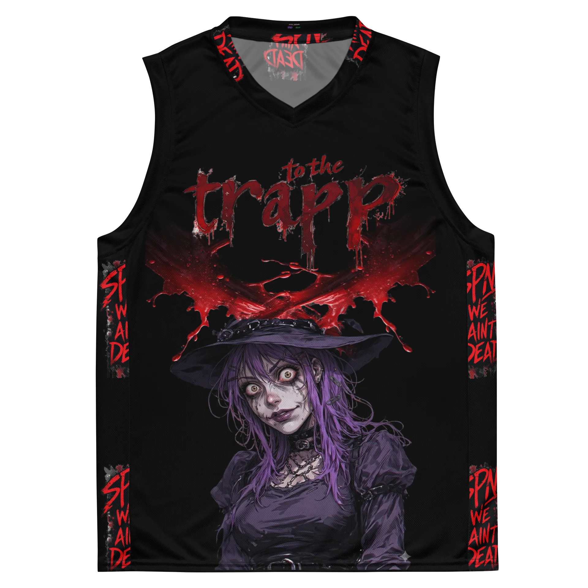 Witch We Ain'tm Dead All-Over Basketball Jersey product image (2)