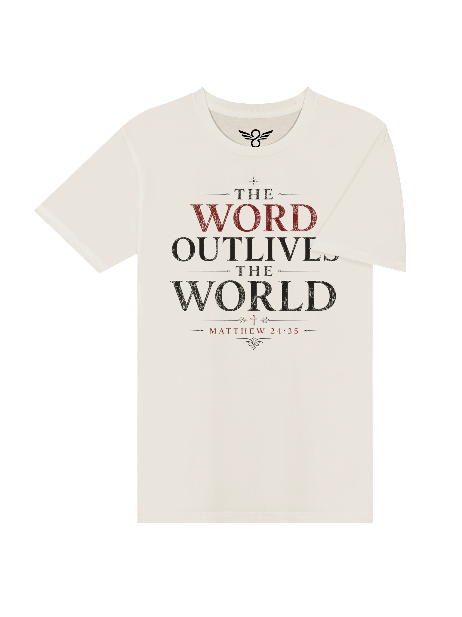 The Word Outlives the World Heritage Tee product image (11)