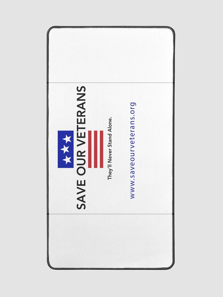Save Our Veterans Comfort Desk Mat product image (2)