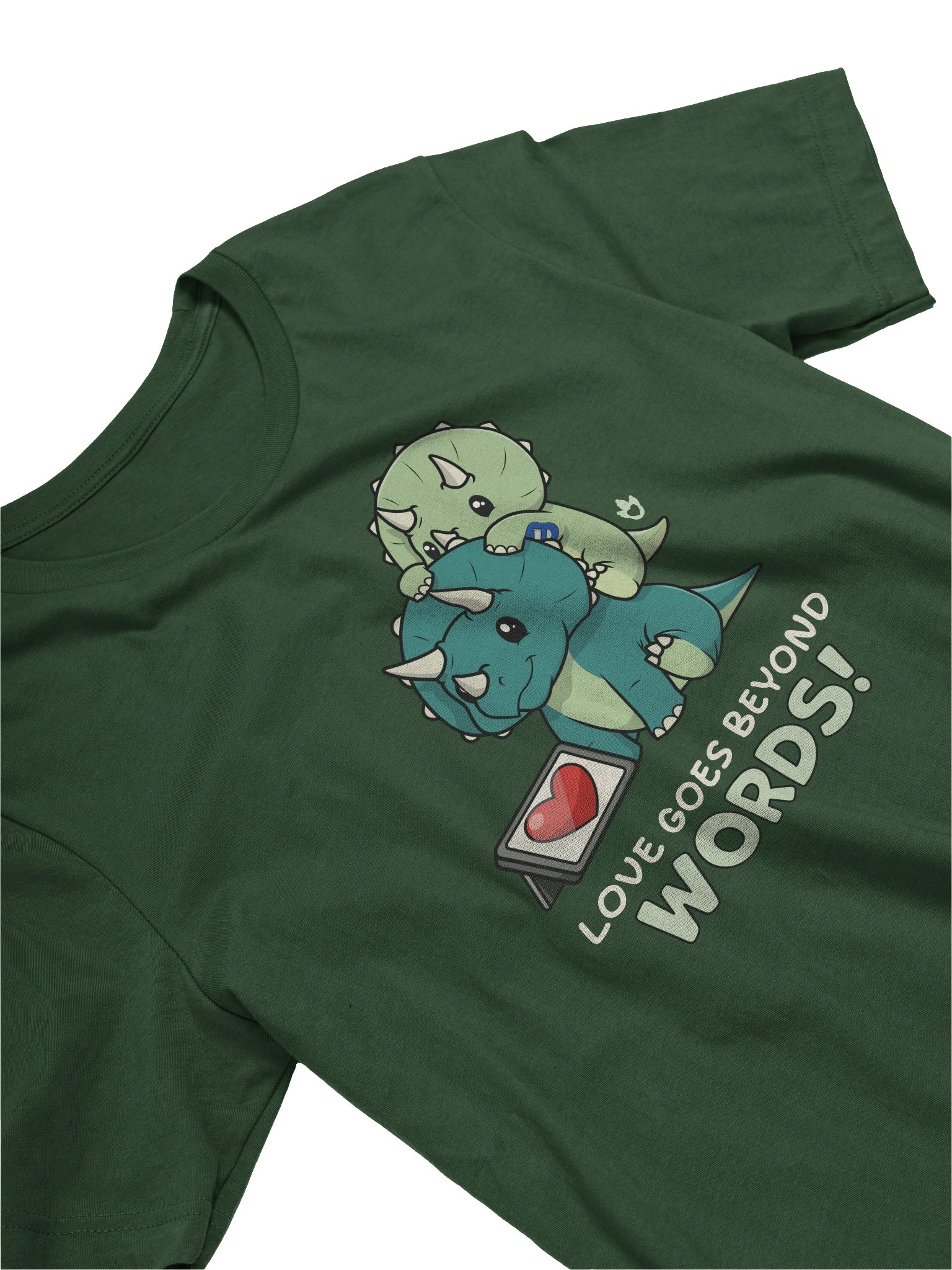 Love Goes Beyond Words! - Unisex Tee product image (3)