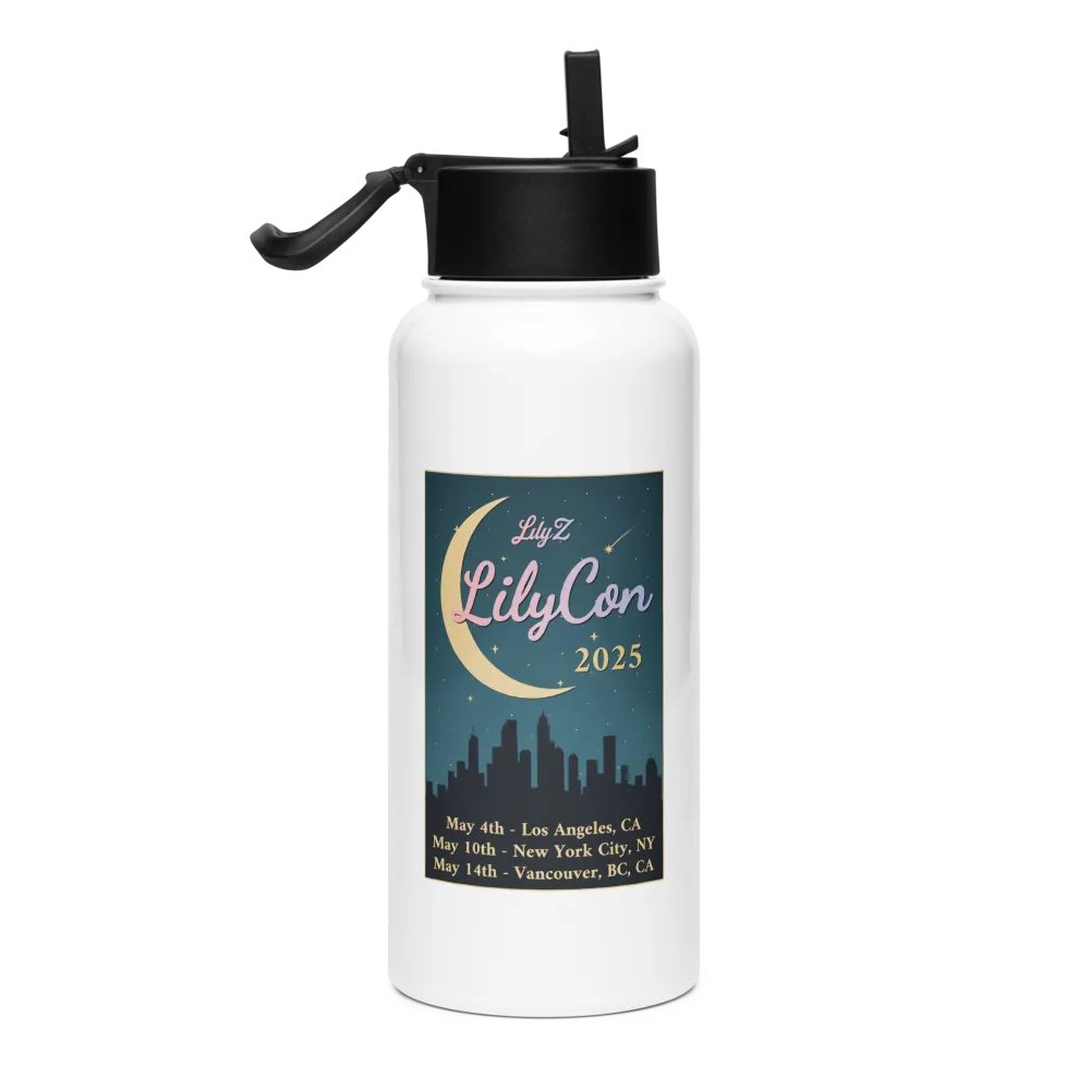 LilyCon 32oz Water Bottle product image (3)