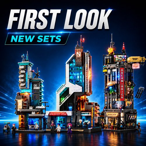 Lumibricks NEW RELEASES July 2026
10% Code: MBB10

Film Studio Tower:
https://www.lumibricks.com/collections/street-fusion/pr...