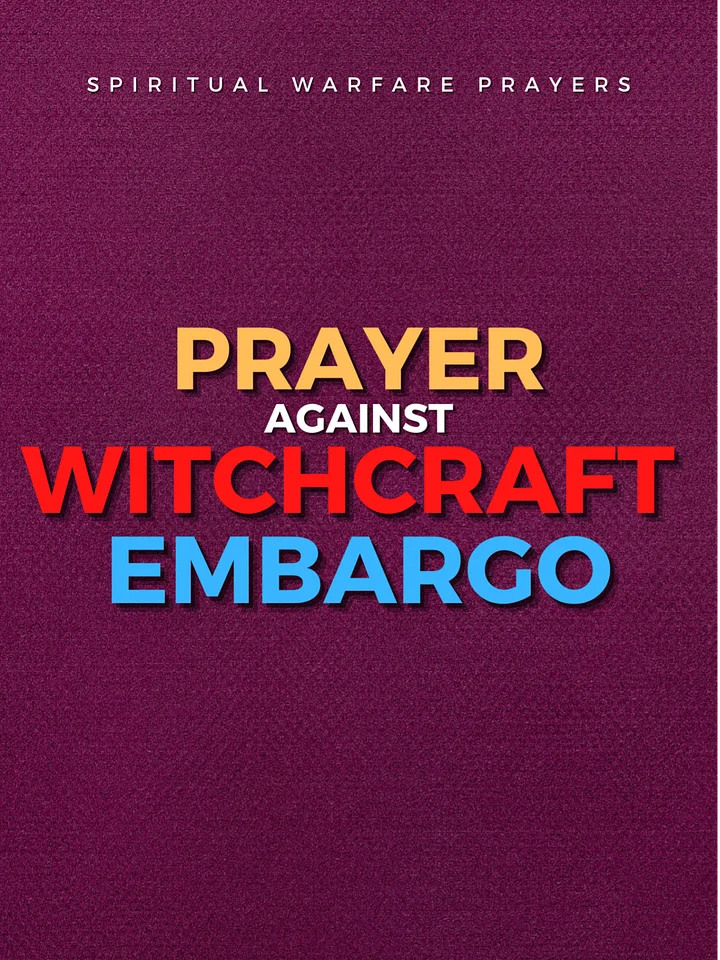 Deliverance From Witchcraft Embargo product image (1)