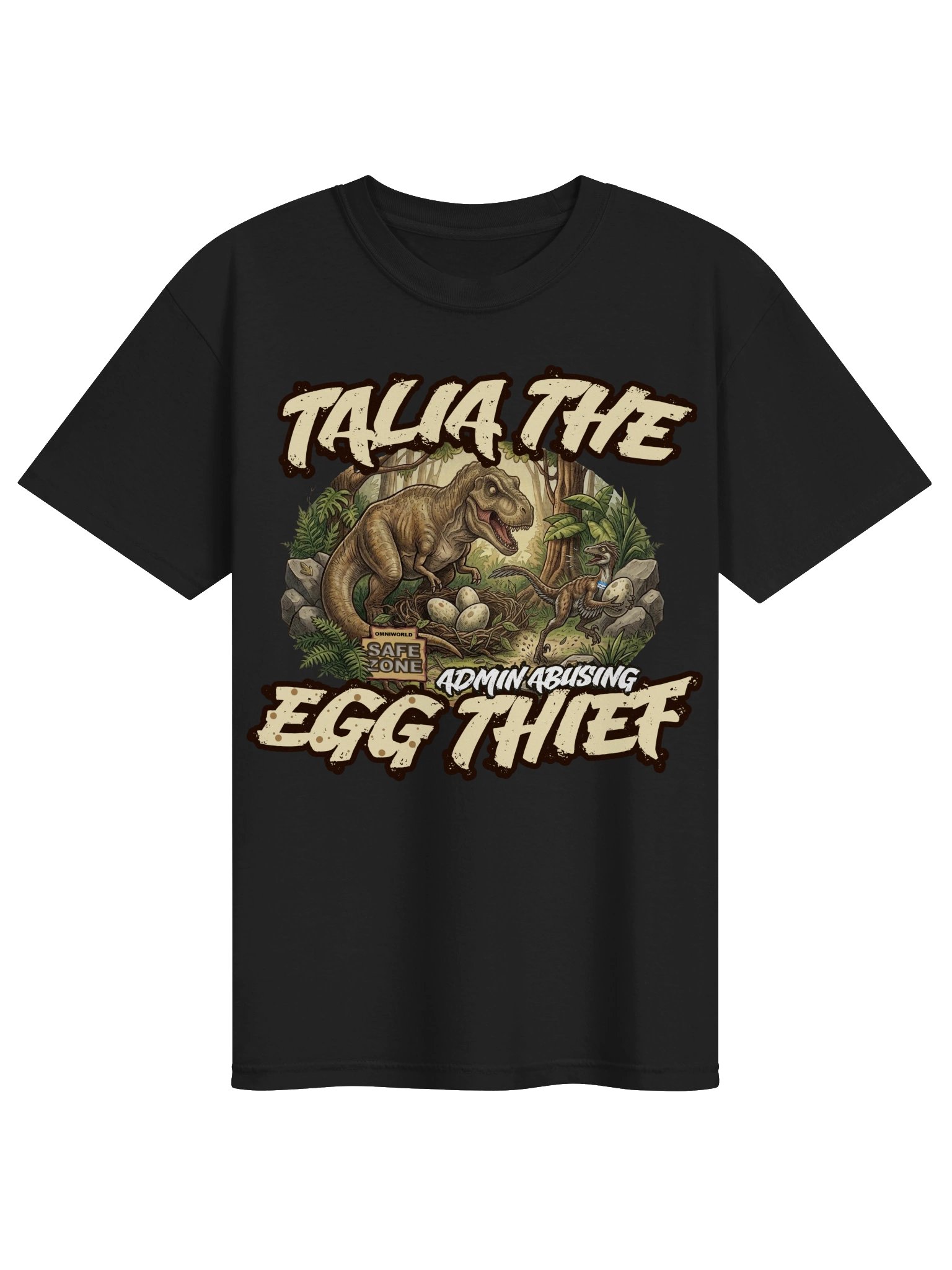 Talia the Egg Thief Dino Graphic Tee product image (13)