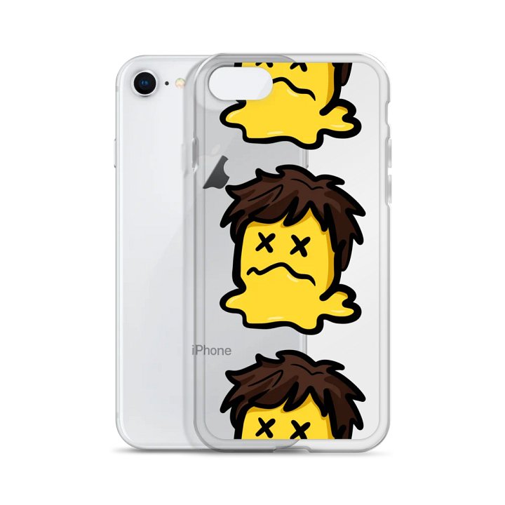 Melted iPhone Clear Case product image (2)