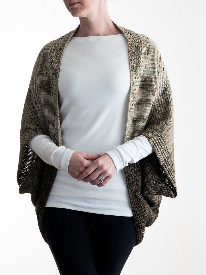 Faded Cocoon Knitting Pattern - Interdependent product image (2)